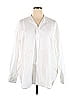 Frank & Eileen 100% Cotton White Long Sleeve Blouse Size XL - photo 1