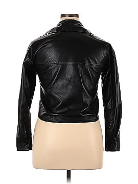 Babaton Faux Leather Top (view 2)