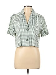 Oak + Fort Short Sleeve Button Down Shirt