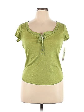 Ideology Short Sleeve Blouse (view 1)