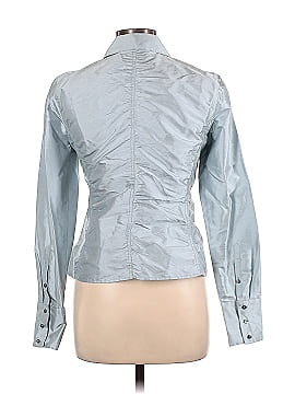 Areli Collection Long Sleeve Silk Top (view 2)
