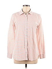 Garnet Hill Long Sleeve Button Down Shirt