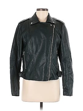 Reserved Faux Leather Jacket (view 1)