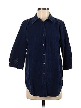 Joan Rivers 3/4 Sleeve Button-Down Shirt (view 1)