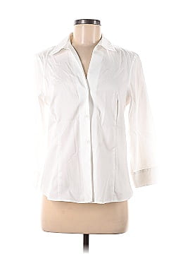 Anne Klein 3/4 Sleeve Button-Down Shirt (view 1)