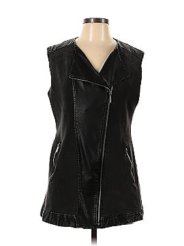 Sisters Faux Leather Jacket (view 1)