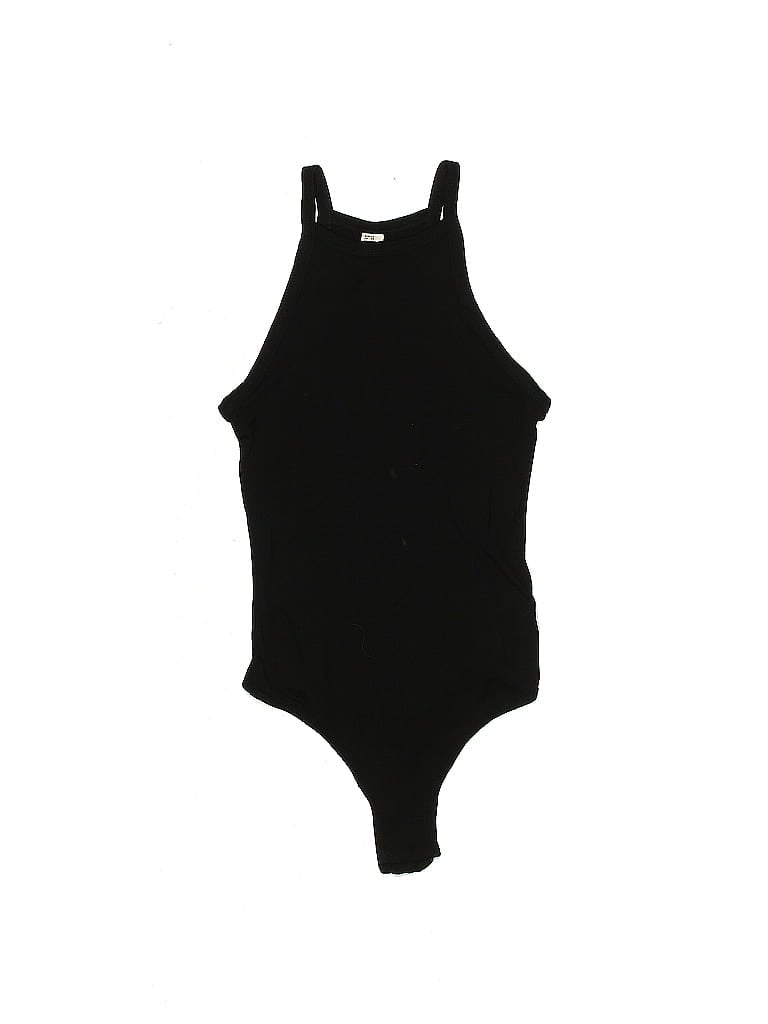 Pre-owned Unbranded Bodysuit In Black