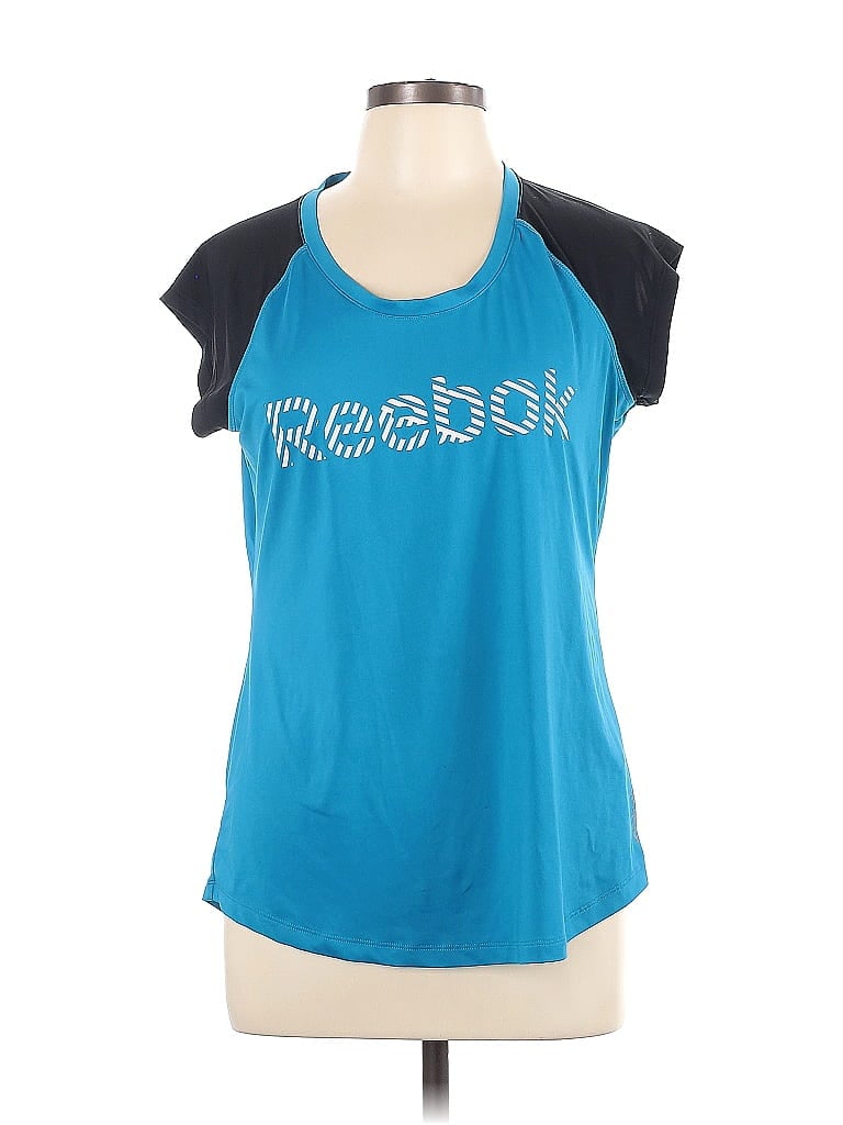 Reebok Blue Sleeveless T-Shirt Size L - photo 1