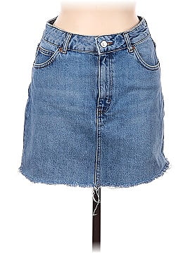 Topshop Denim Skirt (view 1)