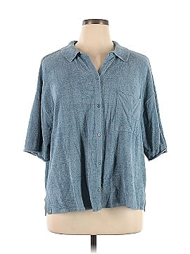 Barefoot Dreams Cozychic Lite Short Sleeve Blouse (view 1)