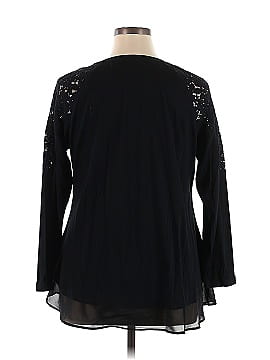 LOGO Lavish Long Sleeve Blouse (view 2)