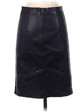 Vince. Faux Leather Skirt (view 2)