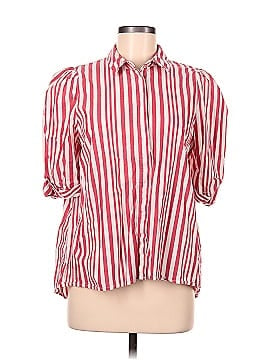 Who What Wear Short Sleeve Button-Down Shirt (view 1)