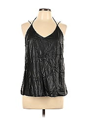 Ya Los Angeles Faux Leather Top