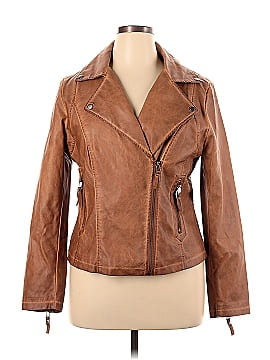 Max Studio Faux Leather Jacket (view 1)