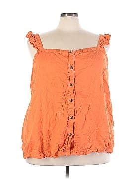 Torrid Sleeveless Button-Down Shirt (view 1)