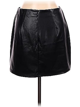 madden nyc Faux Leather Skirt (view 2)
