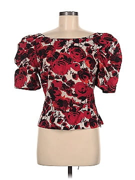 Hope For Flowers by Tracy Reese Short Sleeve Blouse (view 1)
