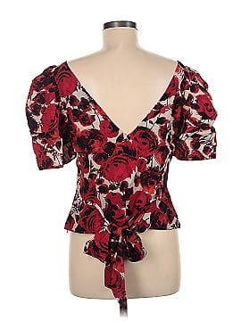 Hope For Flowers by Tracy Reese Short Sleeve Blouse (view 2)