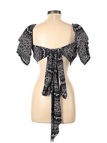 Selfie Leslie Short Sleeve Blouse (view 2)