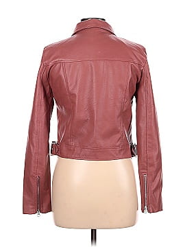 Love Tree Faux Leather Jacket (view 2)