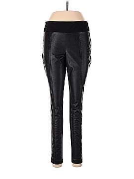 Calvin Klein Faux Leather Pants (view 1)