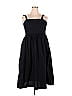 A New Day 100% Cotton Solid Black Casual Dress Size XXL - photo 1
