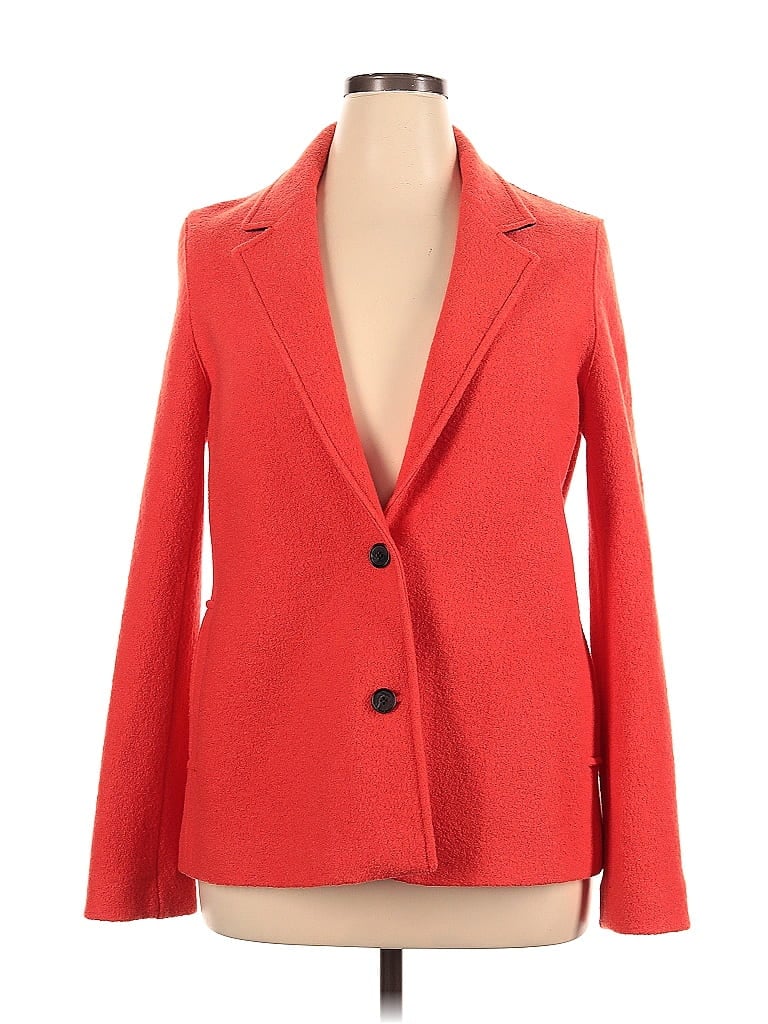 Boden Red Wool Blazer Size 14 - photo 1