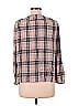 Point Sur Plaid Brown Long Sleeve Button-Down Shirt Size M - photo 2