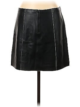 Vince. Leather Skirt (view 2)