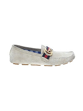 Gucci Suede GG Web Driving Loafers (view 1)