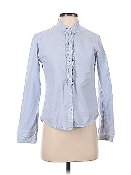 Ines de la Fressange for Uniqlo Long Sleeve Button-Down Shirt (view 1)