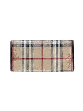 Burberry Coated Canvas Haymarket Continental Wallet (view 2)