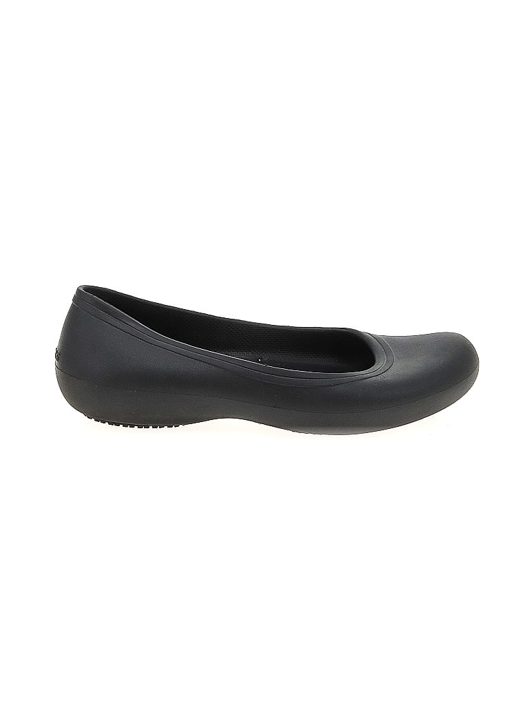 Crocs Black Flats Size 11 - photo 1