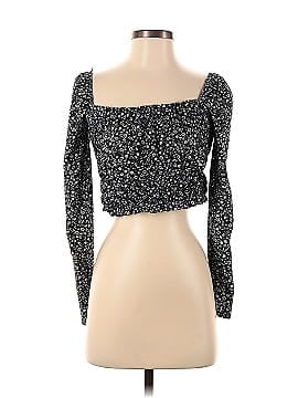 Topshop Long Sleeve Blouse (view 1)