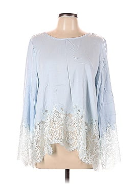 Karen Kane Long Sleeve Blouse (view 1)