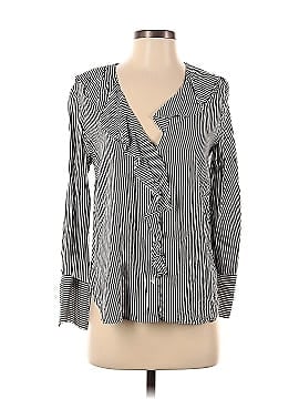 Zara Basic Long Sleeve Button-Down Shirt (view 1)