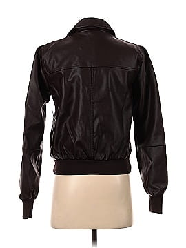 Nine West Faux Leather Jacket (view 2)