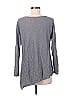 Eileen Fisher Gray Long Sleeve Blouse Size M - photo 2