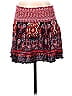 Hollister Floral Motif Damask Paisley Fair Isle Baroque Print Batik Aztec Or Tribal Print Red Casual Skirt Size S - photo 1
