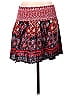 Hollister Floral Motif Damask Paisley Fair Isle Baroque Print Batik Aztec Or Tribal Print Red Casual Skirt Size S - photo 2