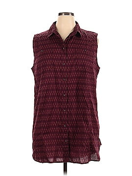 Duluth Trading Co. Sleeveless Button-Down Shirt (view 1)