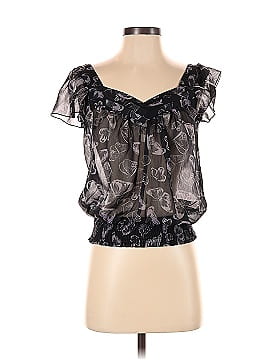 Fire Los Angeles Short Sleeve Blouse (view 1)