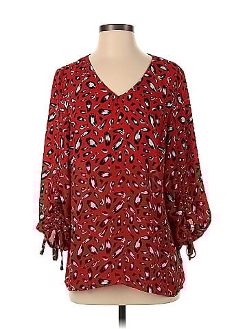Como Blu Long Sleeve Blouse (view 1)