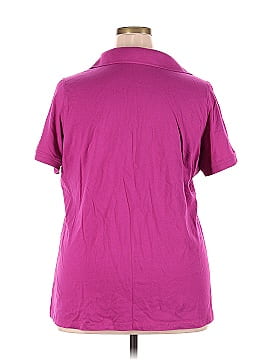 Woman Within Short Sleeve Polo (view 2)