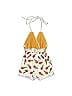 Funkyberry 100% Polyester Yellow Romper Size 3T - photo 2