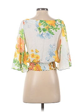 FARM Rio Short Sleeve Blouse (view 2)