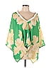 Unbranded Green Short Sleeve Blouse Size L - photo 1