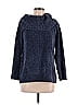 INC International Concepts Marled Tweed Blue Pullover Sweater Size M - photo 1