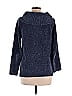 INC International Concepts Marled Tweed Blue Pullover Sweater Size M - photo 2